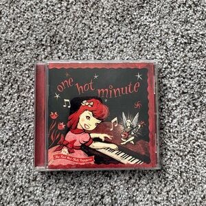 Red Hot Chili Peppers One Hot Minute CD - Red Cover